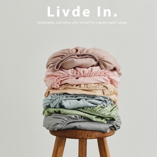 High-end spring and summer 100-count solid-color Tencel quilt cover single-piece pillowcase single-piece sheet bed sheet silky summer naked bed