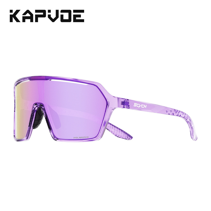 Gafas Polarizadas de Ciclismo de TR90, Protección contra Viento y Arena, Apto para Miopía, para Ciclismo y Senderismo