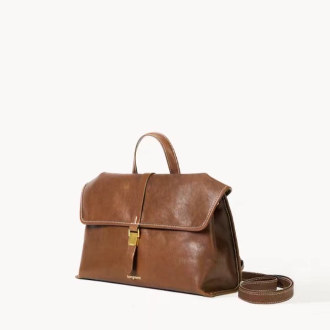 송산행 데님 캔버스 미니 숄더백