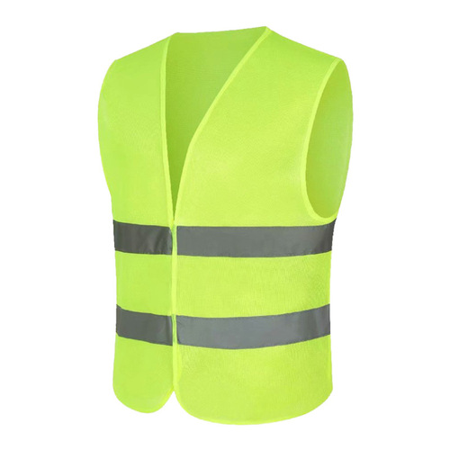 Reflective vests, reflective jackets for traffic safety and sanitation workers at night, spare reflective clothing for annual car inspections
