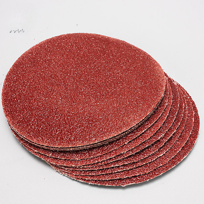 Hoja de molienda de papel de lija de 4 pulgadas molino angular disco de molienda de madera pulido artefacto herramienta de flocado autoadhesiva tablero de madera carpintería