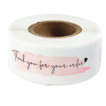 �L����75*25MM�~���ɫTHANK YOU FOR YOUR ORDER���x���N���˺�