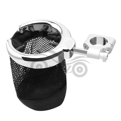 Motorcycle accessories Harley cruise Prince car modified water cup water bottle holder 32mm (Motosiklet ləvazimatları və aksesuarları) - 32mm-plating-color
