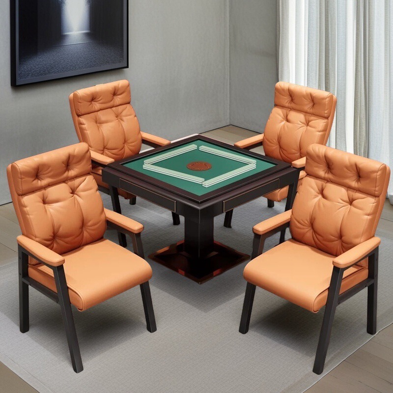 Mahjong Chair for Chess and Card Room, Comfortable for Long Sitting, Mahjong Machine Chair, Backrest Stool, Conference Chair, Office Chair