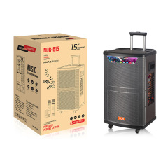 工場直売の新型15インチNDR-515広場ダンスバー屋外フィットネス携帯型bluetoothスピーカー