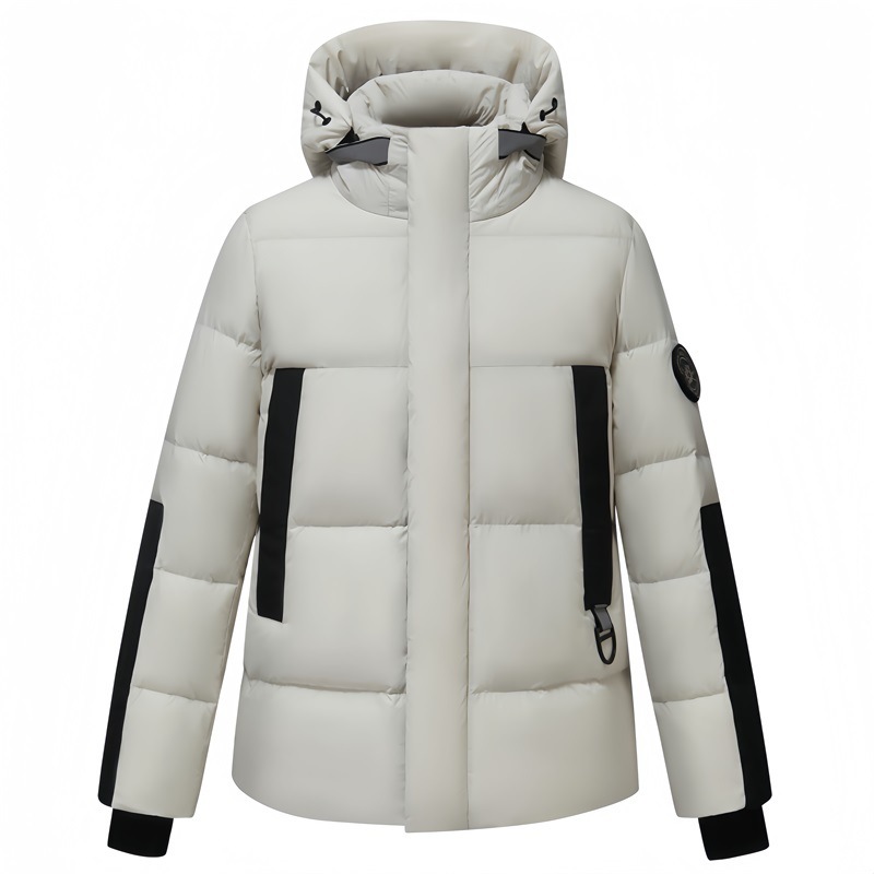 Winter keep warm windproof fashionable trend velvet men's down…