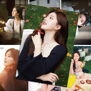 Make Posters, High-Definition Celebrity Peripheral Photo Albums, Postcards, Greeting Cards, Photos, Luli Support Dormitory Wall Stickers