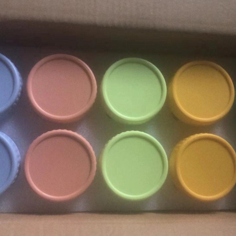 어린이용 보완식품병, 진주면, 12개, 투명