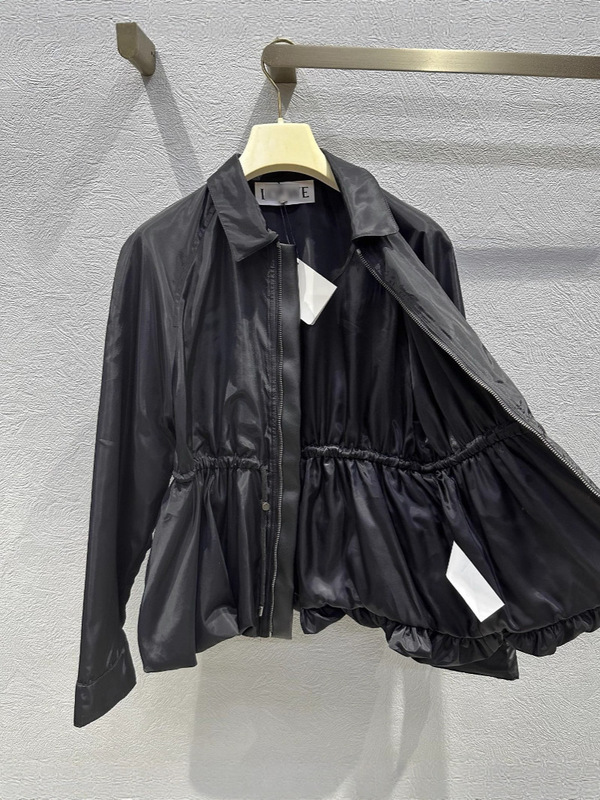 Nanyou ハイエンド婦人服 2025 初秋 loe* 新しいジッパーウエスト花のつぼみ型ジャケット女性のハイエンド|undefined