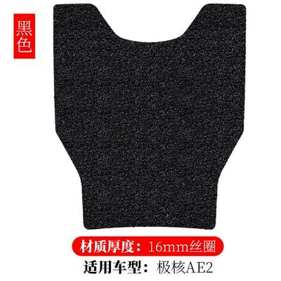 modified accessories electric car pad, Electric vehicle foot mat - polar-ae2-black-16mm