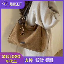 秋冬大容量包包斜挎包女跨境新款通勤托特包高级感时尚单肩腋下包