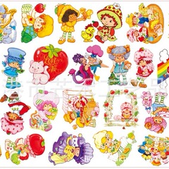 いちごの女の子strawberry shortcakeクロスボーダー起爆アクリルシートdiyパッチ248cm