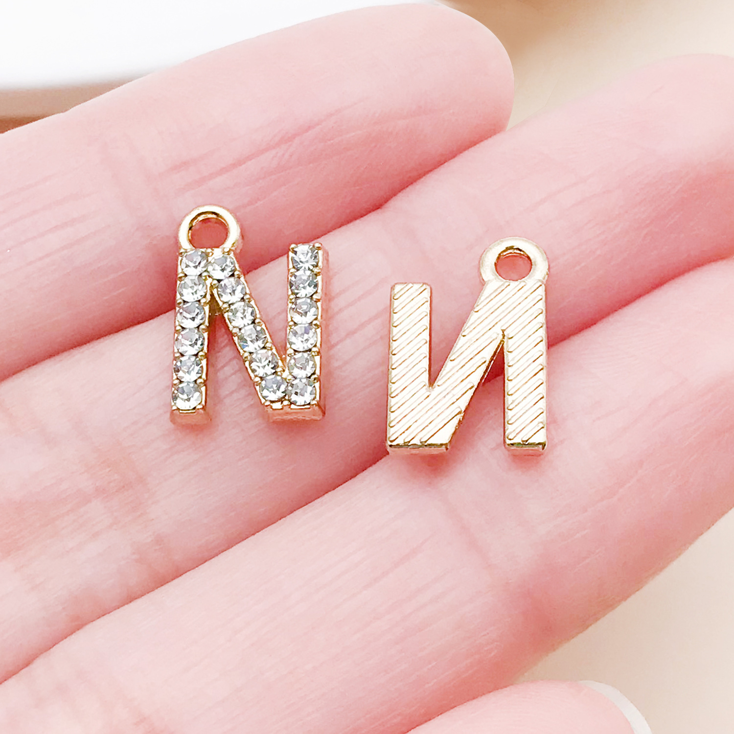 25746-N-HY2-kc金锌合金点钻26字母-N-13x