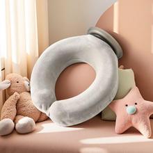 新款U型枕热水袋护颈暖膝暖水袋冷敷热敷双用挂脖式热水袋礼品