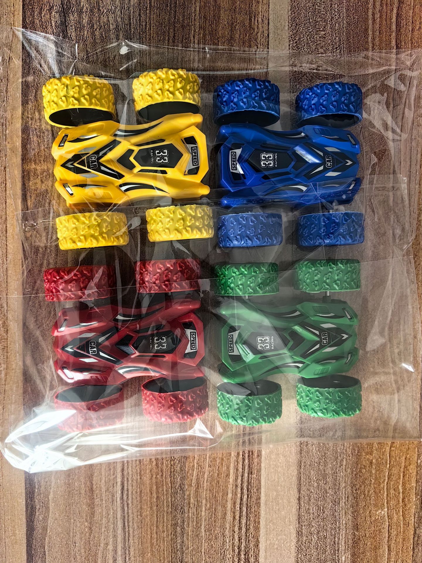 Bolsa OPP - cuatro colores de doble inercia de doble cara 4 pcs