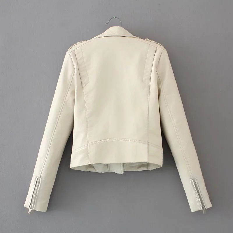 Stylish PU Leather Jacket Image 4