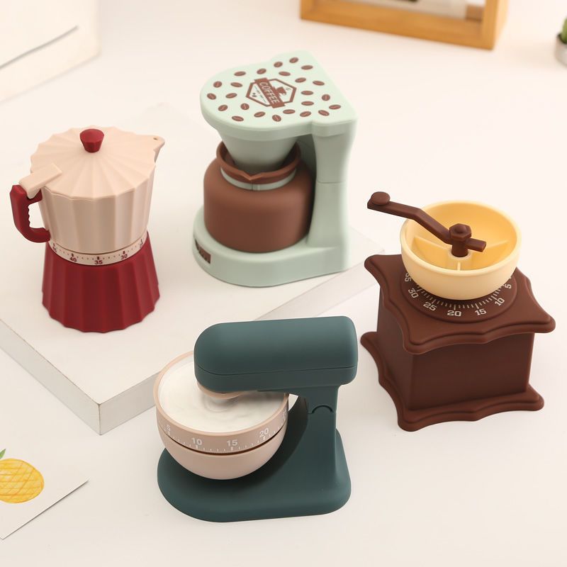 Cartoon Timer Mechanical Timer Cute Student Time Manager Kidsren's Learning Special Kitchen Reminder