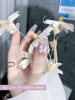 Nail decoration with bow, three dimensional Japanese jewelry, internet celebrity