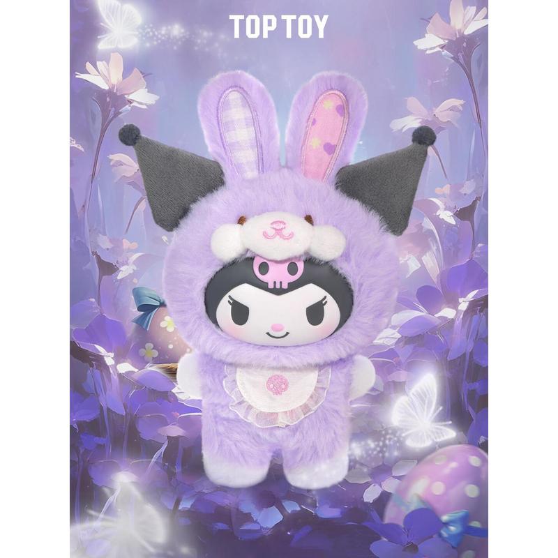 正版toptoy三丽鸥搪胶毛绒三代兔系列潮玩手办公仔礼物|undefined