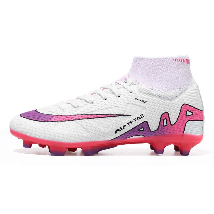 24 zapatos de fútbol de alto nivel transfronterizos juveniles zapatos de entrenamiento de entrenamiento de clavos largos zapatos de fútbol para hombres y mujeres