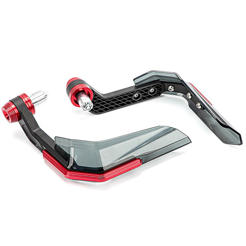 Accesorios de modificación de motocicleta, protector de parabrisas de cuerno, cubierta protectora a prueba de viento, manguito, funda de goma, accesorios de agarre del acelerador