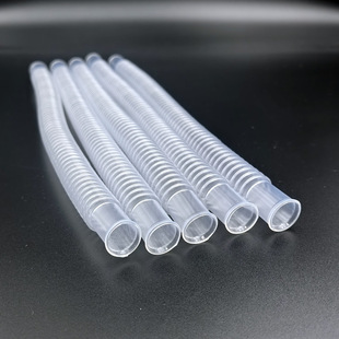 Factory Direct Supply Eva Transparent Blow Molding Medical Corrugated Tube Ventilator Circuit Tube Eye Mask Ventilation Tube Non-Toxic and Odorless