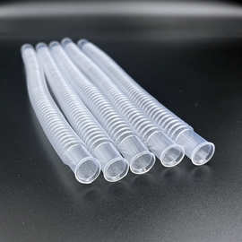 厂家直供EVA透明吹塑医疗波纹管呼吸机回路管眼罩通风管无毒无味