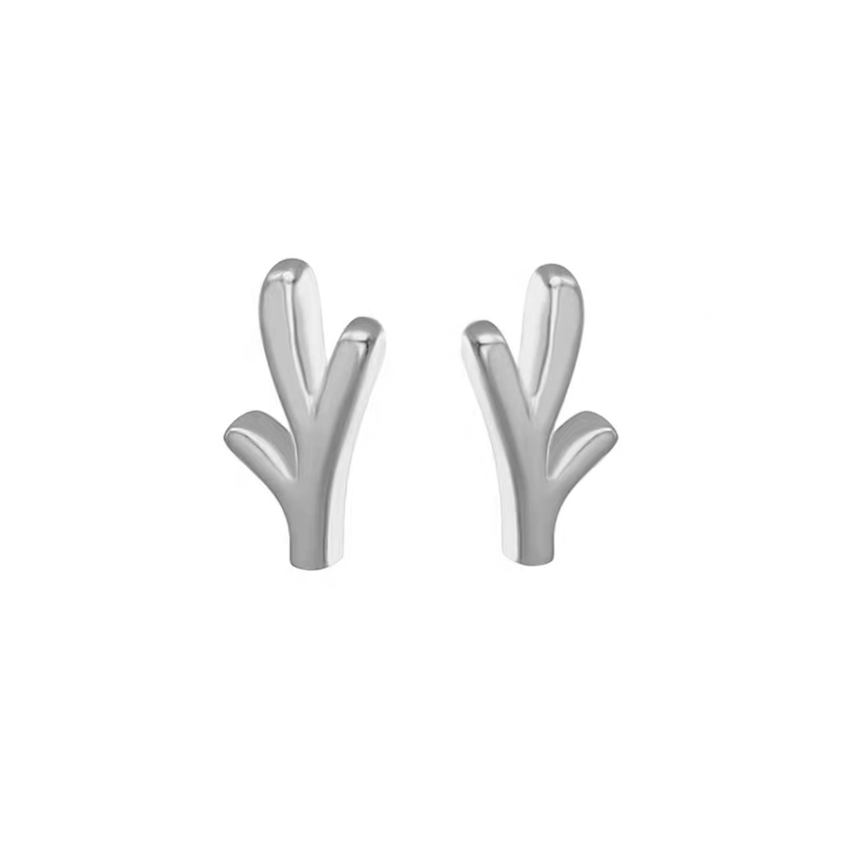 Unique Antler Earrings For Men, Minimalist Personalized Style_voghion.com
