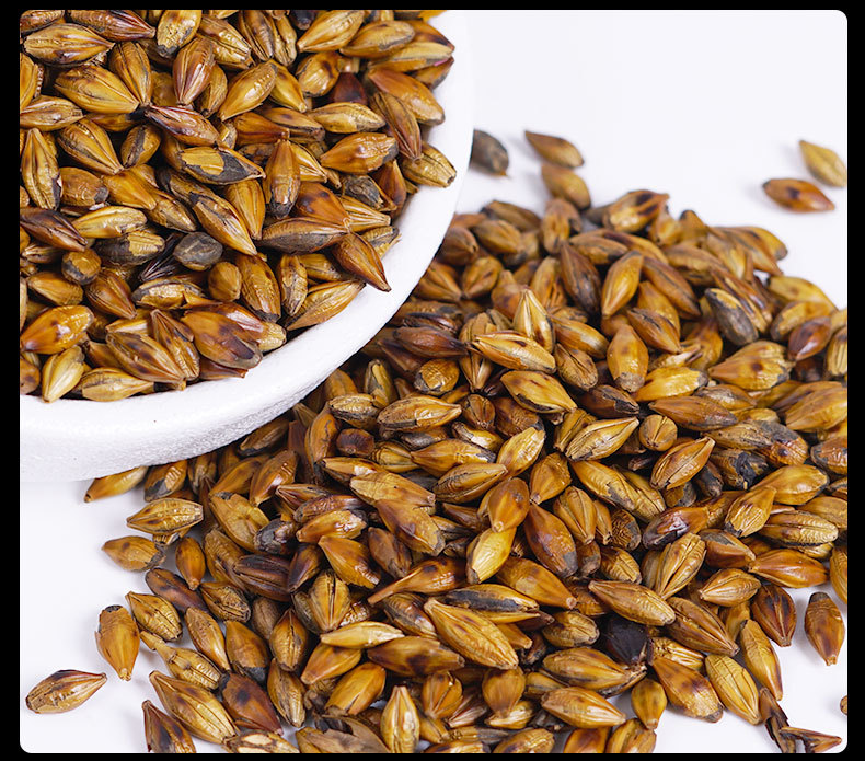 Roasted Barley Tea (Hordeum vulgare) — 220g Jar, Naturally Sun-Dried, Caffeine-Free Herbal Tea preparation