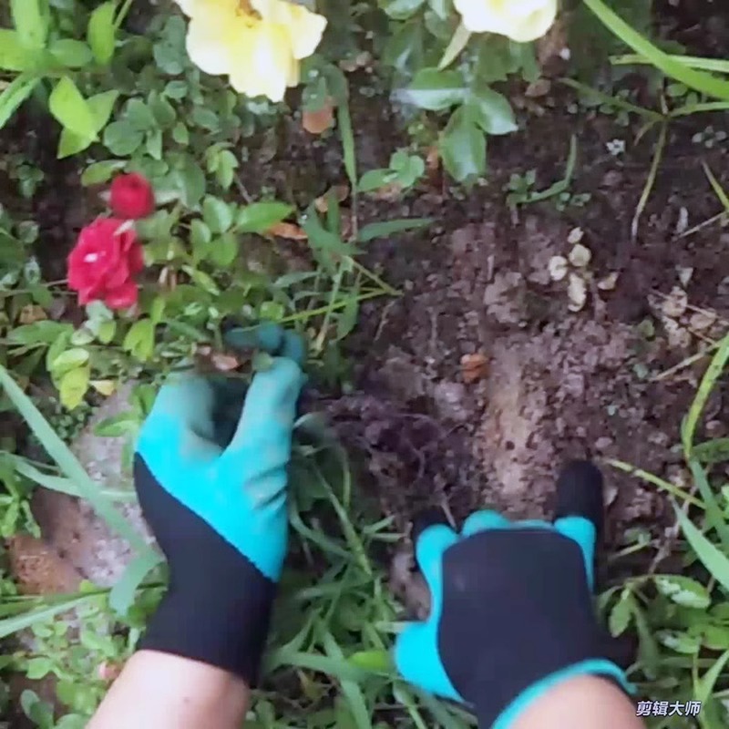 Guante de jardinería con garra guante de protección especial para jardineros de plantación de hortalizas