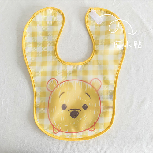 ins Korean version of baby rice bag, children's waterproof bib, leak-proof, wash-free infant saliva napkin, newborn rice bag