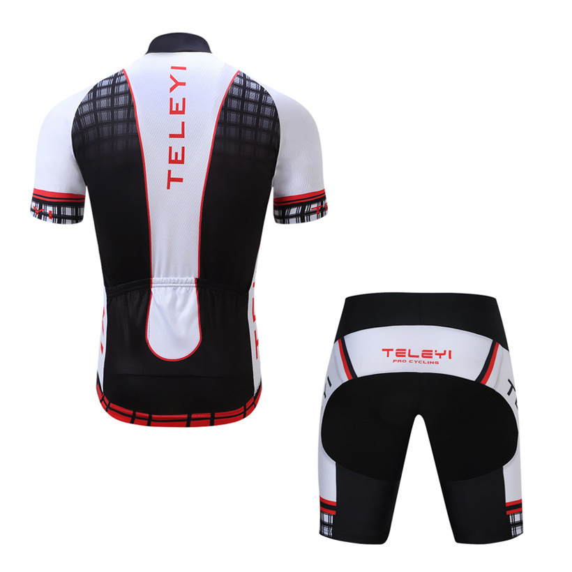 Jersey, set, bike, racing car, with short sleeve 5
