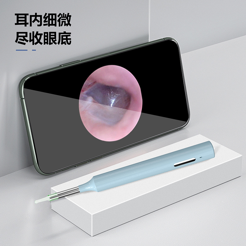 Wireless WiFi Otoscope 1080P HD Ear Camera