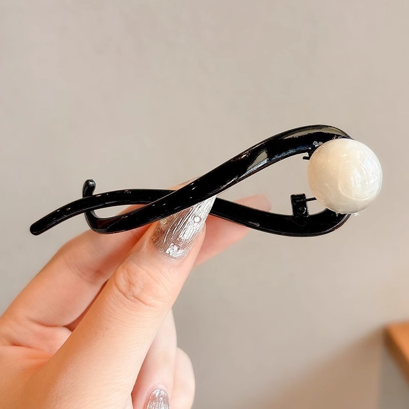 Temperamento coreano de alta gama gelatina pudín torsión clip cabello de alta calidad un clip de estilo estilo estilo de cabello