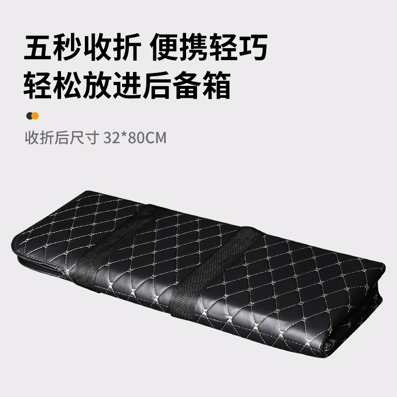Foldable handheld children's inflatable mattress for traveling