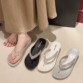 平底凉鞋;坡跟拖鞋;女式时装单鞋