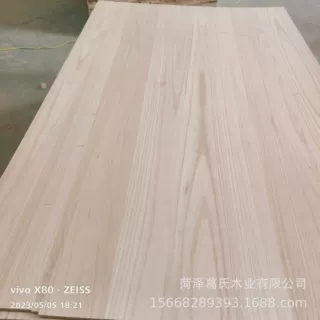 桐木直拼板桐木板材泡桐木拼板多种规格家具装修用板曹县厂家定制