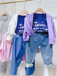 ABCkids批发童装尾款清货品牌童装尾货批发童装直播货源童装厂家
