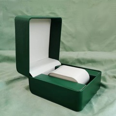 Watch Display Box Gift Box PU Leather Accessory Packaging Box Square Flip Watch Box Wholesale