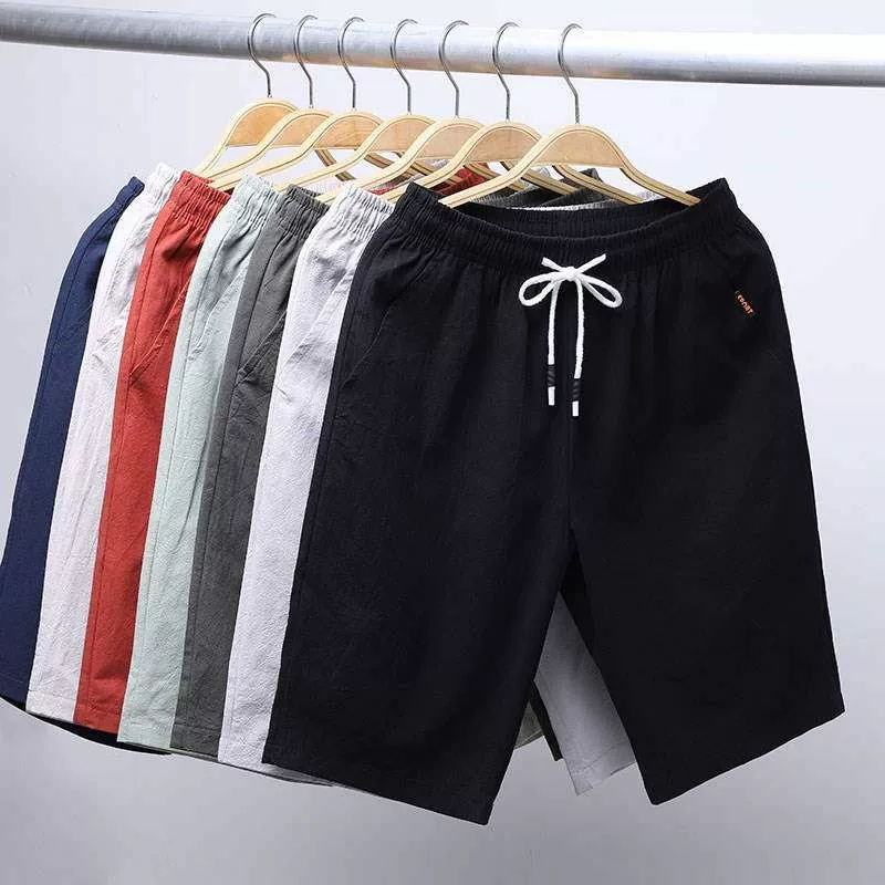 Летние шорты, спортивные мужские брюки для пляжа, свободный крой