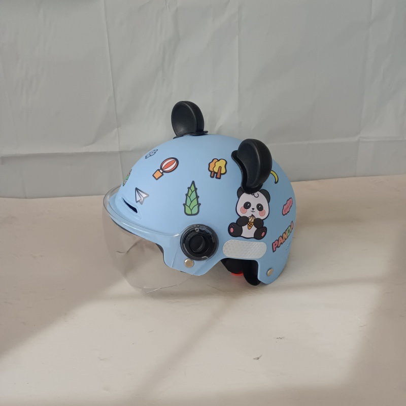 달곰 [하늘색과 흰색의 짧은 + 흑곰 귀]