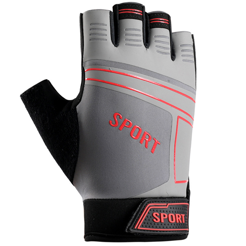 Guantes de fitness para hombres y mujeres al aire libre gimnasio deportes transpirable fino a prueba de golpes mancuerna levantamiento de pesas dinámico guantes de ciclismo