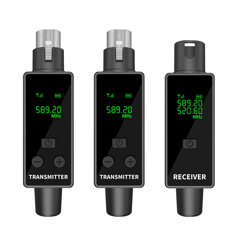 Transmisor de micrófono inalámbrico Receptor de micrófono Sistema inalámbrico, amplificador de guitarra