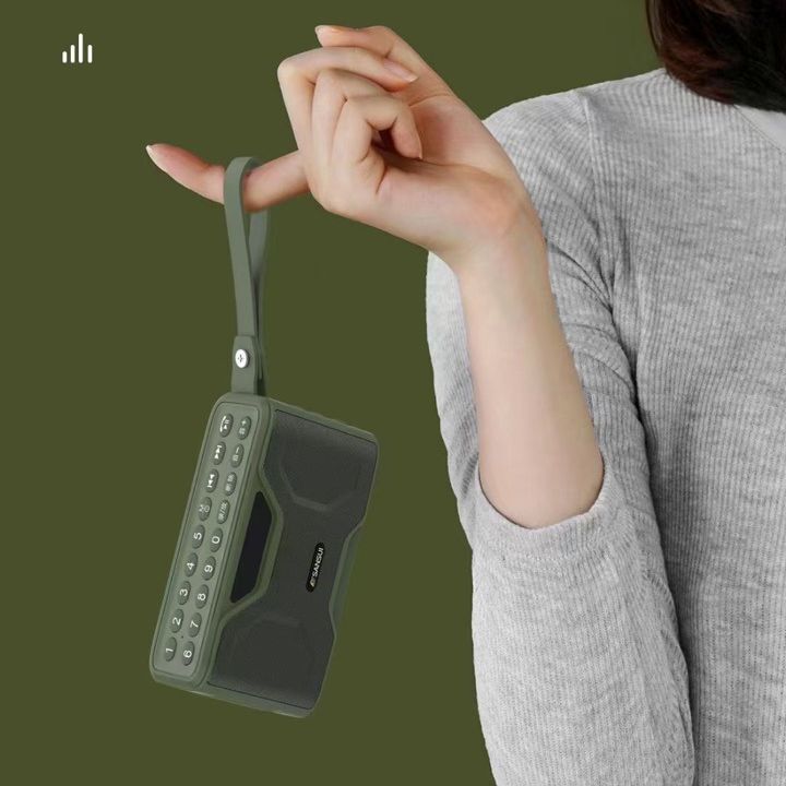 F71 Bluetooth Subwoofer Outdoor Radio with Card Slot and USB Drive, Portable Multifunctional Outdoor Speaker