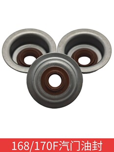 168F170F/排氣門油封汽油水泵微耕機發電機配件油鋸皮帶輪零部件
