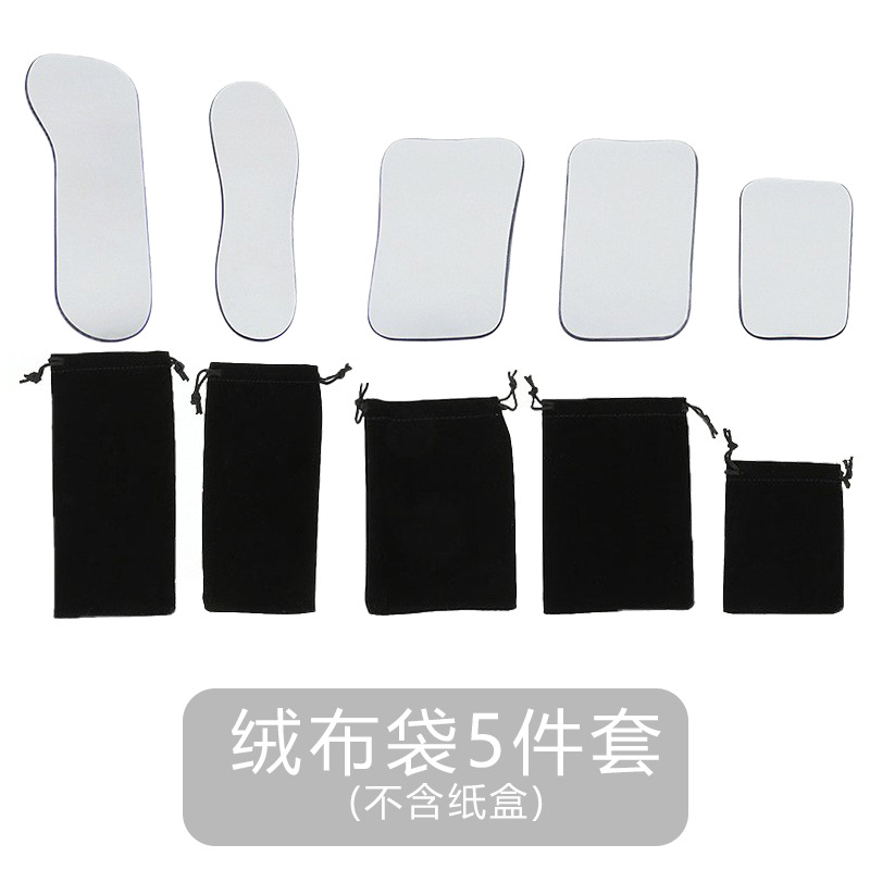 Espejo bucal de vidrio de doble cara para uso dental, placa reflectante antivaho, resistente a altas temperaturas, juego de 5 reflectores ortodónticos engrosados.
