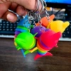 9 cm long dolphin keychain is not packaged