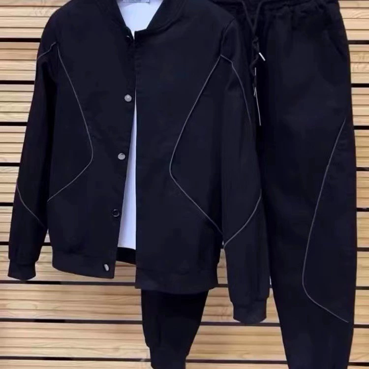 Autumn jacket, men's set, Korean style, slim fit