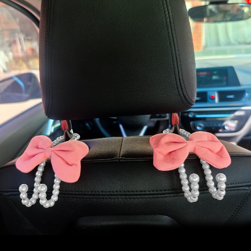 Gancho para coche Gancho para asiento delantero para coche Gancho pequeño multifuncional para coche Productos de decoración de coche para mujer