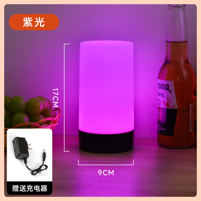常夜灯、バーテーブル番号ライト、雰囲気ライト、充電式LEDテーブルランプ、テーブルランプ、夜食バーベキューテーブル番号ライト|undefined
